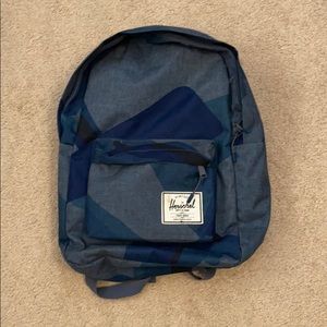 Herschel Blue camo backpack